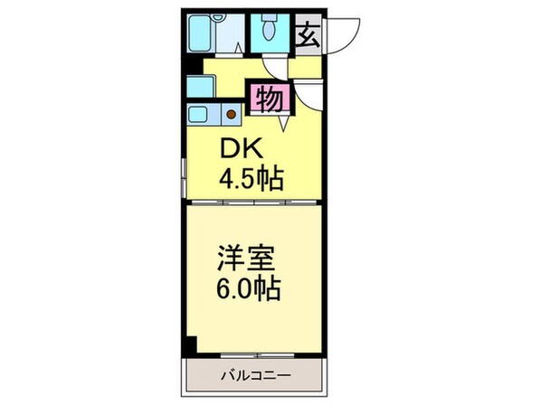 ネオユニベ－ルの物件間取画像